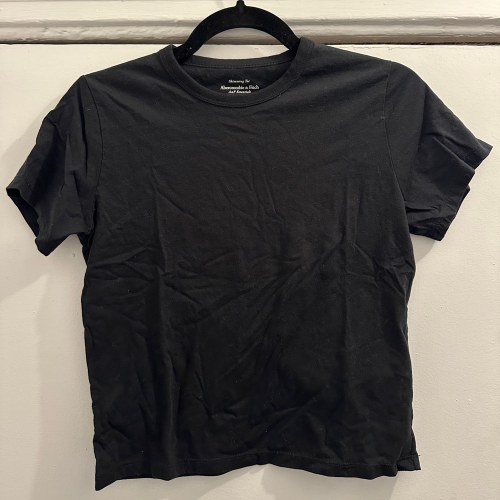 Abercrombie & Fitch Black Short Sleeve Tee